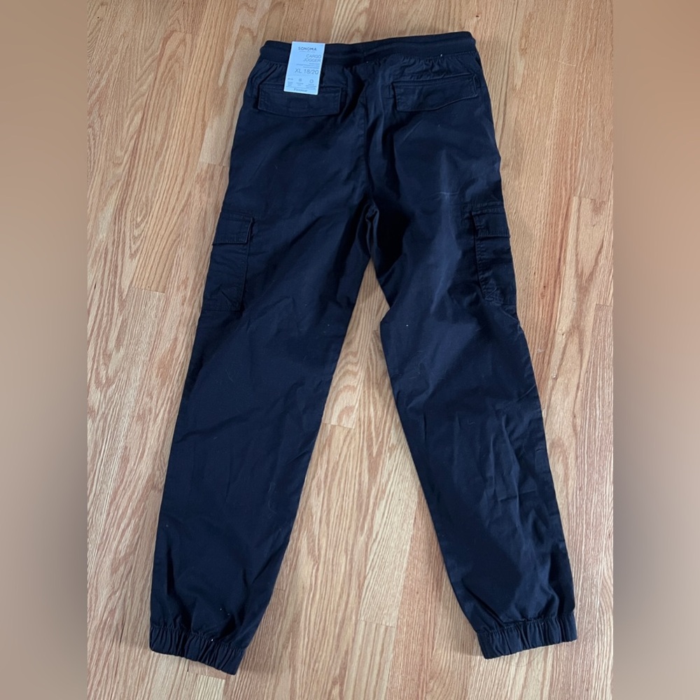 Boys Sonoma cargo joggers XL 18/20 NWT